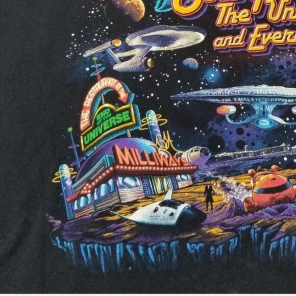 StarFest 2019 Convetion T-Shirt Hitchhikers Guide To The Galaxy Graphic - Picture 5 of 8